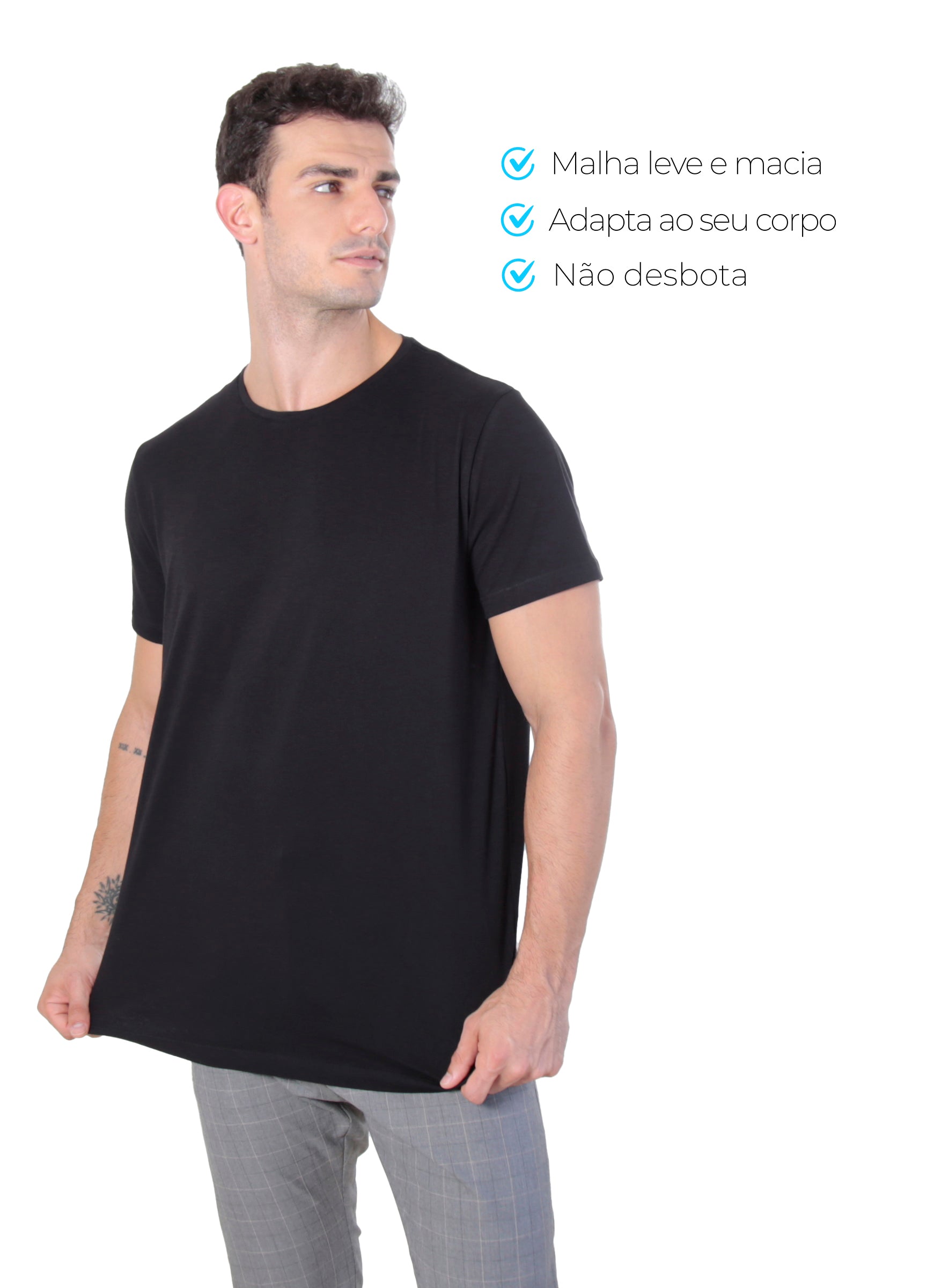 Camiseta Pima Premium Madassa Algodão Peruano