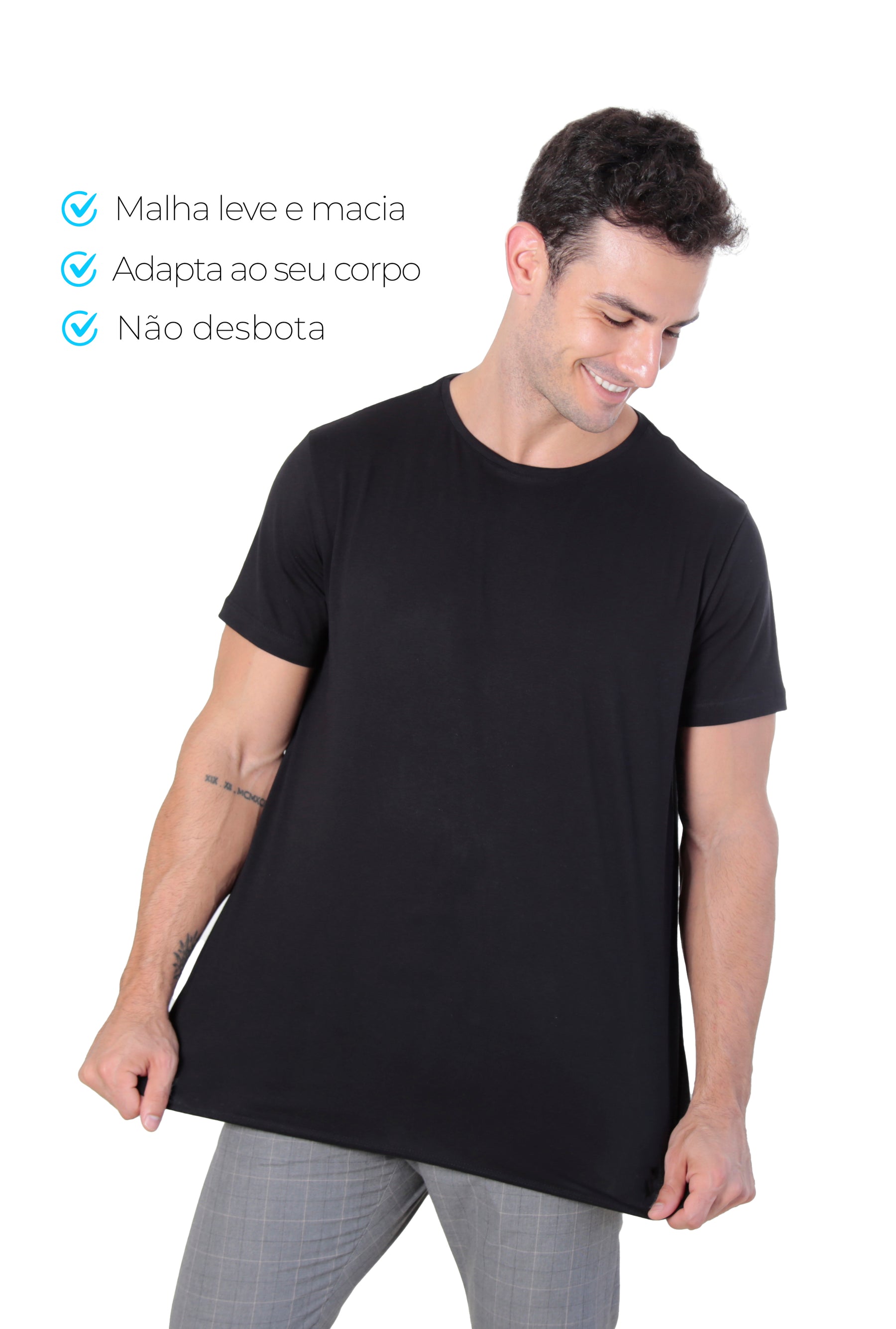 Camiseta Pima Premium Madassa Algodão Peruano