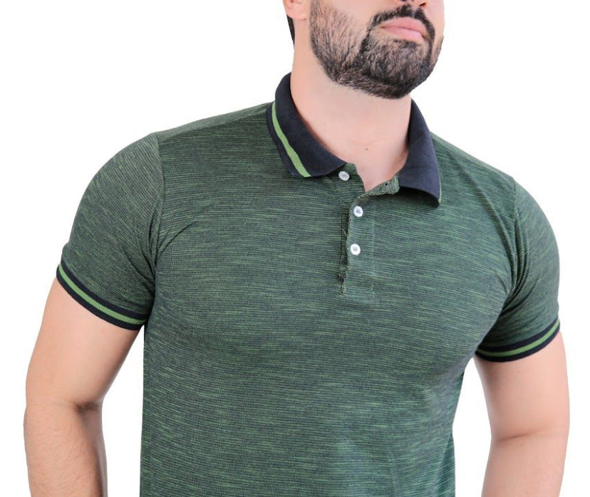 Polo Jacquard Madassa - Promoção Queima de ESTOQUE 🔥