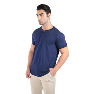 Camiseta Henley Egípcio Gola Padre