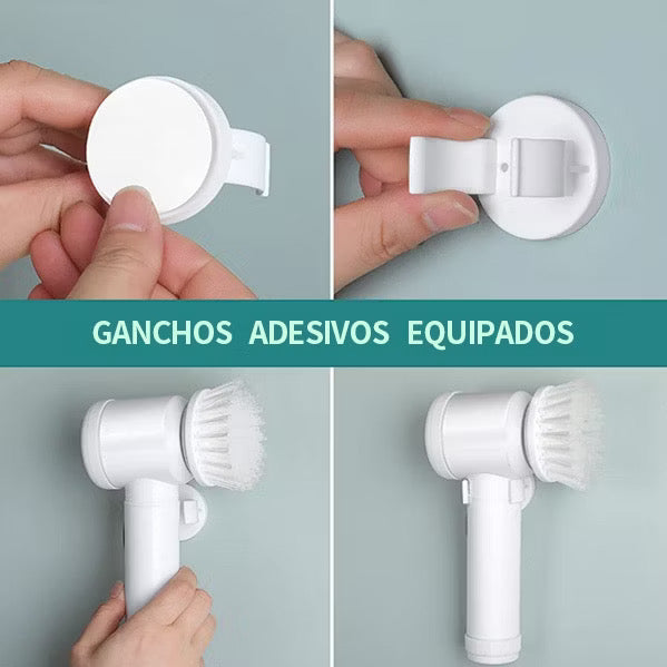 Escova Mágica/Multiuso 5 em 1 - Limpador Madassa 🧼 COMPRE 1 LEVE 2 SÓ HOJE 🚨